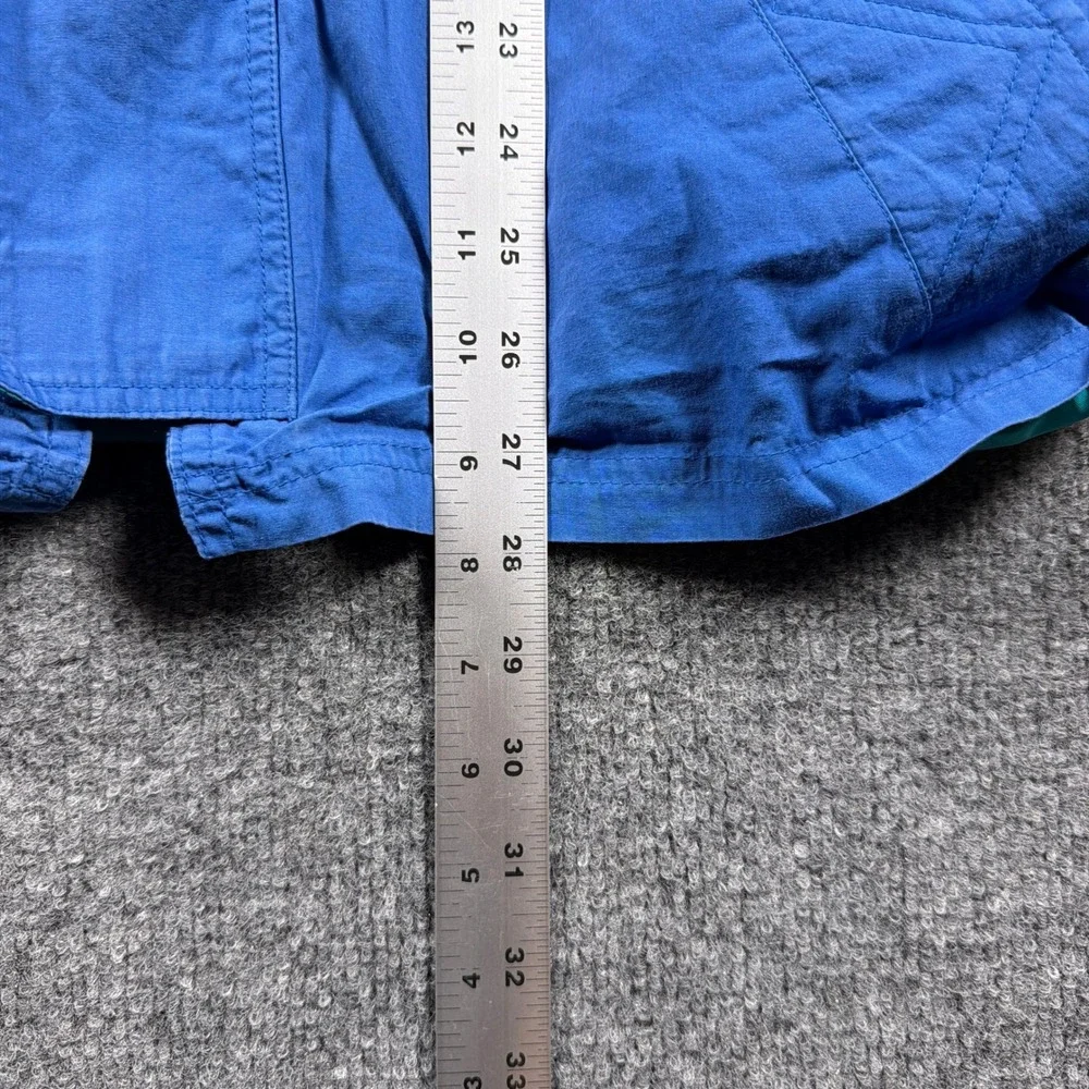 Vintage‎ McGregor Windbreaker Jacket Mens Medium Blue White Stowaway Hood